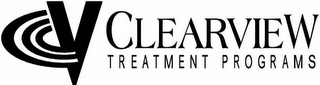 CV CLEARVIEW TREATMENT PROGRAMS logo