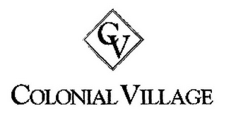 CV COLONIAL VILLAGE logo