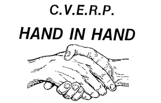 C.V.E.R.P. HAND IN HAND logo