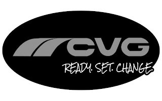 CVG READY. SET. CHANGE. logo