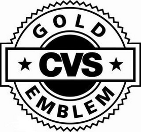 CVS GOLD EMBLEM logo