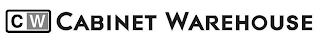 CW CABINET WAREHOUSE logo