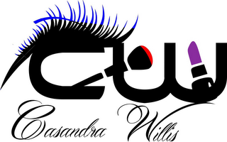 CW CASANDRA WILLIS logo