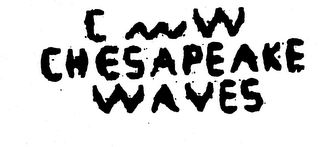 CW CHESAPEAKE WAVES logo