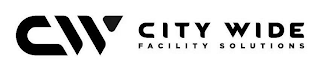 CW CITY WIDE FACILITY SOLUTIONS logo