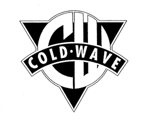 CW COLD WAVE logo