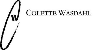 CW COLETTE WASDAHL logo