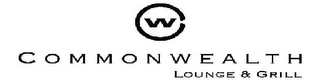 CW COMMONWEALTH LOUNGE & GRILL logo