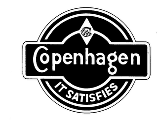 CW COPENHAGEN IT SATISFIES logo