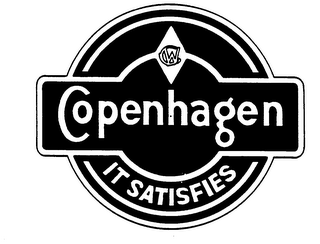 CW COPENHAGEN IT SATISFIES logo
