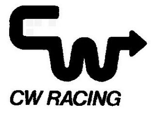 CW CW RACING logo