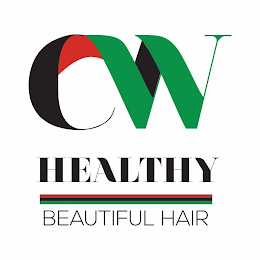 CW HEALTHY BEAUTIFUL HAIR logo