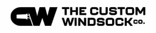 CW THE CUSTOM WINDSOCK CO. logo