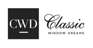 CWD CLASSIC WINDOW DREAMS logo