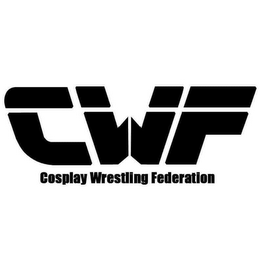 CWF COSPLAY WRESTLING FEDERATION logo