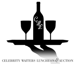 CWL CELEBRITY WAITERS LUNCHEON & AUCTION logo