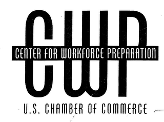 CWP CENTER FOR WORKFORCE PREPARATION U.S. CHAMBER OF COMMERCE logo
