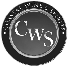 CWS · COASTAL WINE & SPIRITS · logo