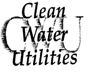 CWU CLEAN WATER UTILITIES logo