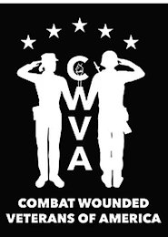 CWVA COMBAT WOUNDED VETERANS OF AMERICA logo