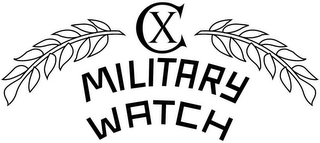 CX MILITARY WATCH logo