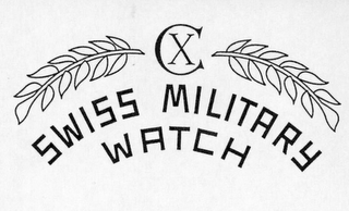 CX SWISS MILITARY WATCH logo