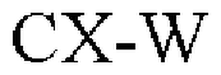 CX-W logo