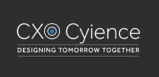 CXO CYIENCE DESIGNING TOMORROW TOGETHER logo