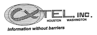 CXTEL, INC. HOUSTON WASHINGTON INFORMATION WITHOUT BARRIERS logo