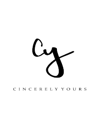 CY CINCERELY YOURS logo