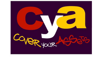 CYA COVER YOUR ASSETS logo