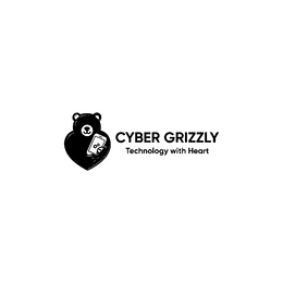CYBER GRIZZLY TECHNOLOGY WITH HEART logo