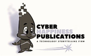 CYBER HAPPINESS PUBLICATIONS A TECHNOLOGY STORYTELLING FIRM logo