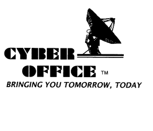 CYBER OFFICE BRINGING YOU TOMORROW, TODAY logo
