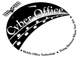 CYBER OFFICE · MOBILE OFFICE TECHNOLOGY · DOING BUSINESS WHERE YOU ARE · logo