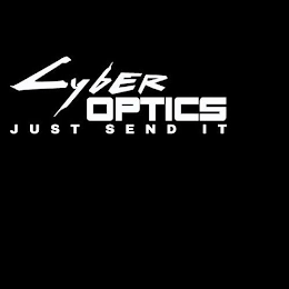 CYBER OPTICS JUST SEND IT logo