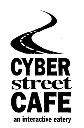 CYBER STREET CAFE AN INTERACTIVE EATERY logo