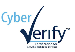 CYBER VERIFY CERTIFICATION FOR CLOUD & MANAGED SERVICES logo