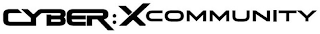 CYBER: XCOMMUNITY logo