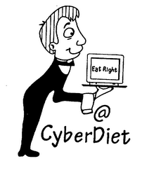 CYBERDIET EAT RIGHT logo