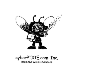 CYBERPIXIE.COM INC. INTERACTIVE WIRELESS SOLUTIONS logo