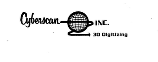 CYBERSCAN INC. 3D DIGITIZING logo