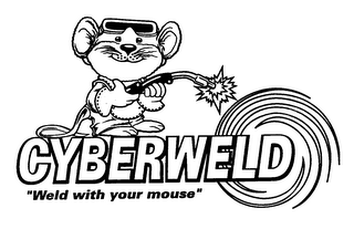 CYBERWELD "WELD WITH YOUR MOUSE" logo