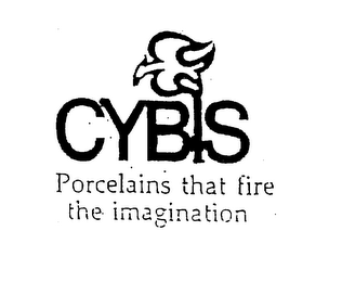 CYBIS PORCELAINS THAT FIRE THE IMAGINATION logo