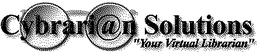 CYBRARI@N SOLUTIONS "YOUR VIRTUAL LIBRARIAN" logo
