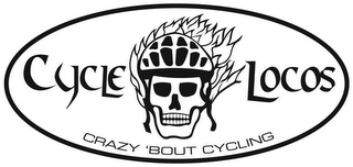 CYCLE LOCOS CRAZY 'BOUT CYCLING logo