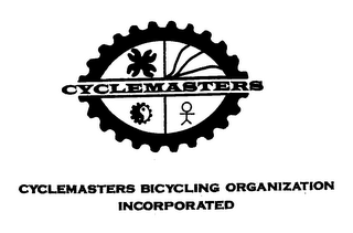CYCLEMASTERS CYCLEMASTERS BICYCLING ORGANIZATION INCORPORATED logo
