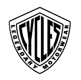 CYCLES LEGENDARY MOTORWEAR logo