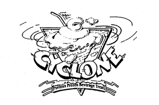 CYCLONE FURIOUS FROZEN BEVERAGE TREAT logo