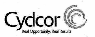 CYDCOR REAL OPPORTUNITY, REAL RESULTS logo